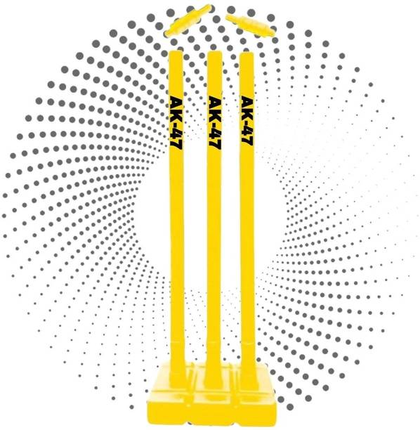 fizo Cricket Wicket Plastic Cricket Stumps Set - 3 Stum...