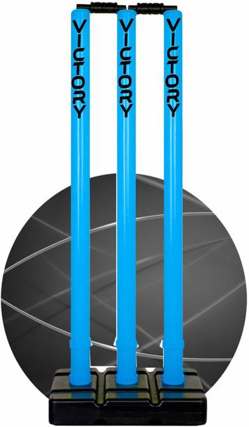 VICTORY Heavy Plastic Cricket Stumps Set