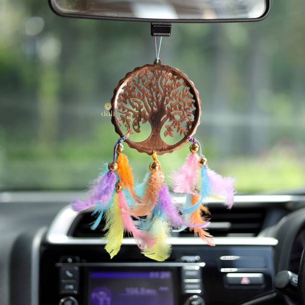 Dream Catcher Car Hanging Tree Windchime Wall Hanging for Home, Garden & Festive Decoration Feather Dream Catcher
