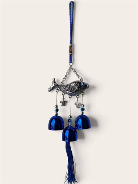NA VIBE Evil eye fish wall hanging Steel Dream Catcher