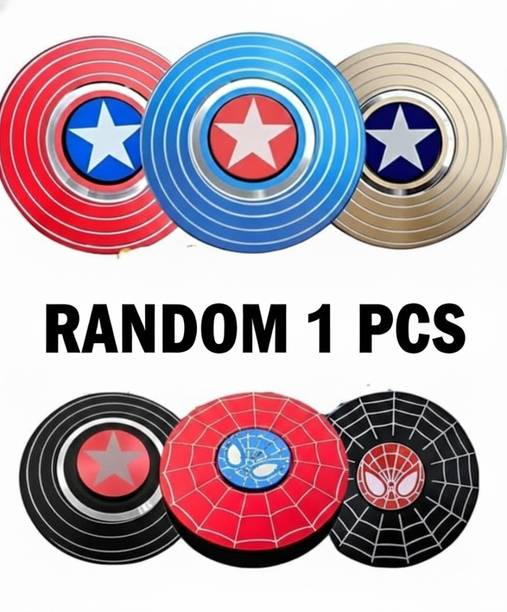 A Cube Captain America Spinner Finger Metal Spinner / Spinner Toys For Kids