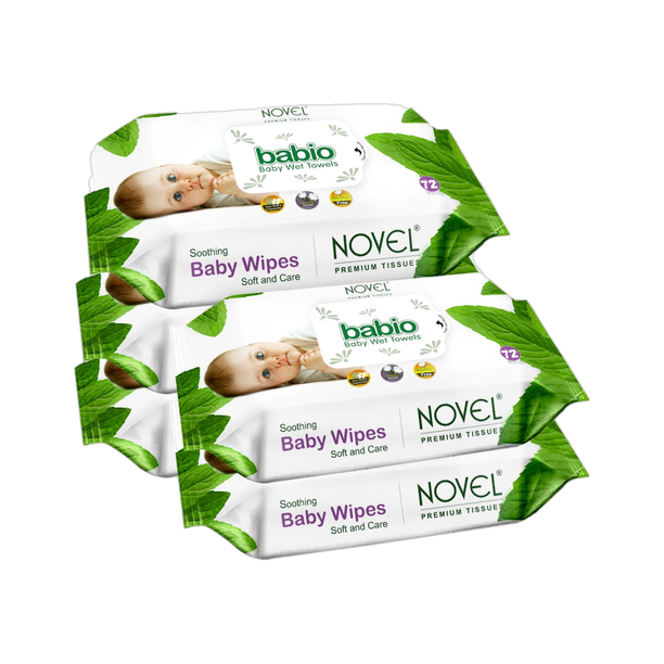 NOVEL Baby Wipes 72 Sheets/Pack