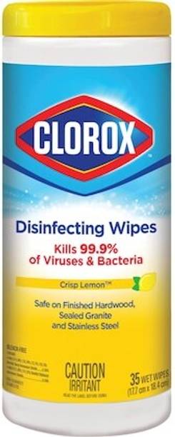 CLOROX Disinfectant Wipes 35s Lemon wet