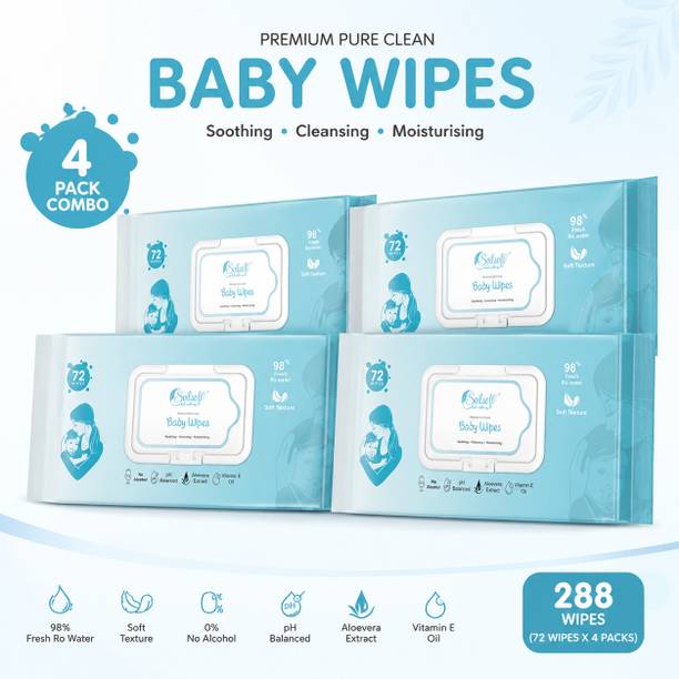 Soil Soft BABY WIPES PACK 4