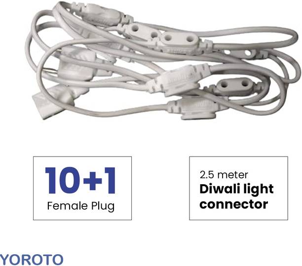 YOROTO 10 in 1 Diwali String Light Jointer- Ladi Jointer Wire Connector