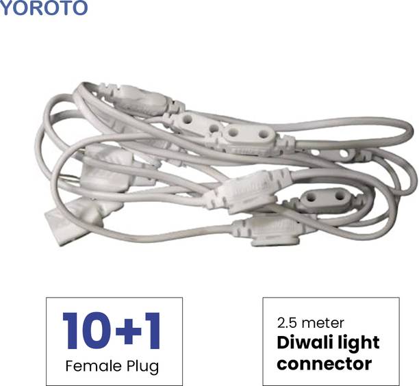 YOROTO [10 in 1 Diwali String Light Jointer] Ladi Jointer Wire Connector