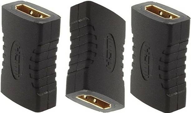 TAAPSEE  TV-out Cable 3 Pack HDMI Adapter Female to Female HDMI Connector Coupler Extender Converter