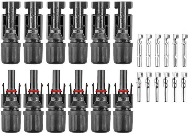 NPSPL MC4 Solar Connector 6 Pair Male/Female Wire Connector