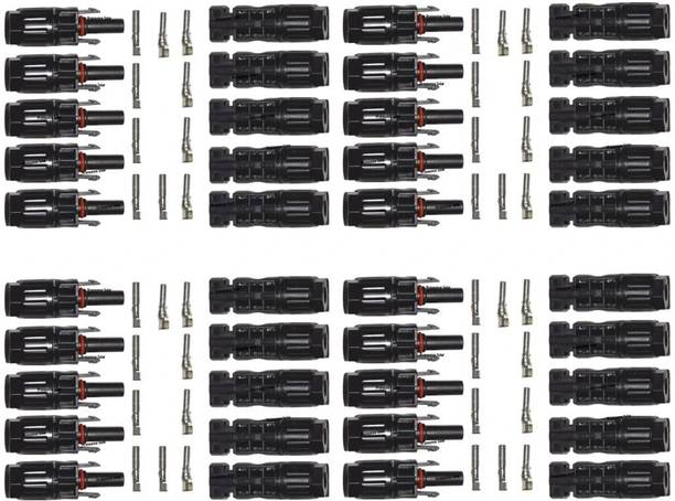 Pronounce MC4 Male Female Solar Panel Cable Wire Connector