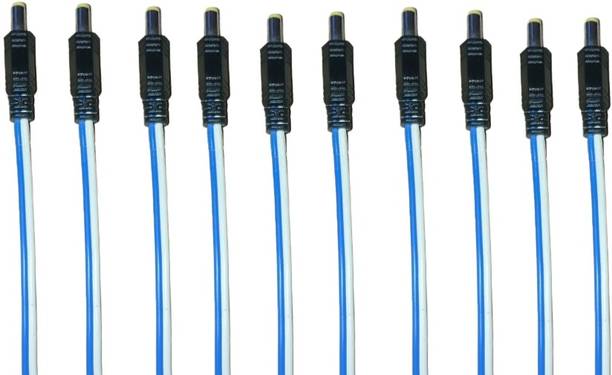 DSJ MALE DC CONNECTOR FOR CCTV HD CAMERA POWER SUPPLY PIGTAIL Wire Connector