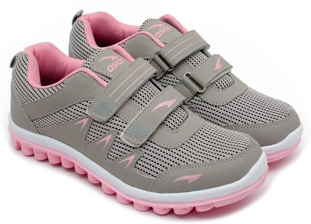 Fashion-02 sports shoes for women without laces | Running shoes for girls stylish latest design new fashion | casual sneakers for ladies | Slip on grey shoes for jogging, walking, gym & party Walking Shoes For Women