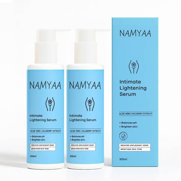 Namyaa Intimate Lightening Serum Pack of 2|For Dark Bikini Area and Inner Thighs Intimate Moisturizer