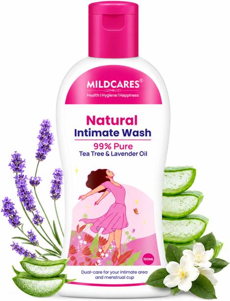 Gynocup Intimate Wash for Women, Enriched with Tea Tree Oil & Aloe Vera Extract, pH Balanced , Prevents Odour & Infections, Safe for Skin Intimate Wash