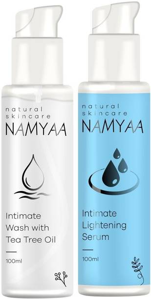 नाम्या Intimate care therapy(Intimate lightening serum+Intimate Wash-with tea tree oil) इंटिमेट वॉश