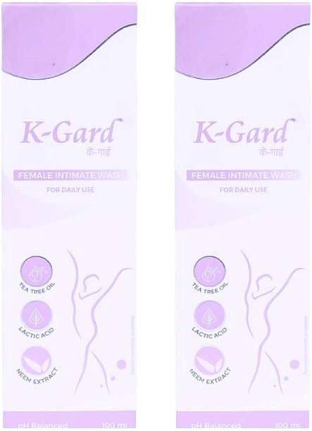 DOOMSDAY k-GARD FEMALE INTIMATE WASH FOR BALANCED PH LEVEL PACK OF 100ml x 2 Intimate Wash