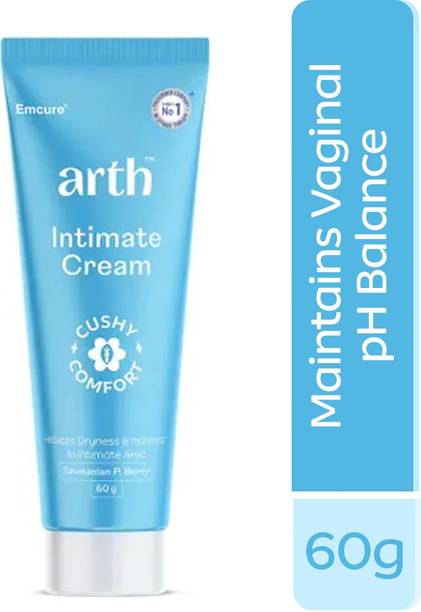 ARTH By Emcure | Intimate Care Cream 60gm | pH 3.5 - 4.5 | Tea Tree Oil Intimate Cream