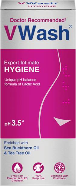 vwash Plus Expert Intimate Hygiene Wash for Women with pH 3.5 Intimate Wash