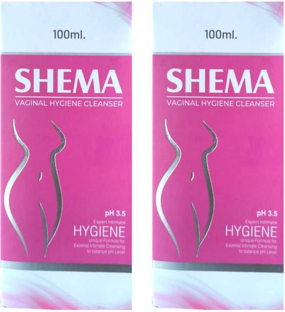 clowzac SHEMA VAGINAL HYGINE CLEANSER PH 3.5 PACK OF 100ml x Intimate Wash