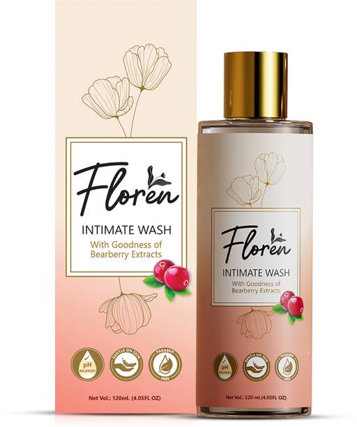 Floren Intimate Hygiene Wash Suitable for all skin types (120ml) Intimate Wash