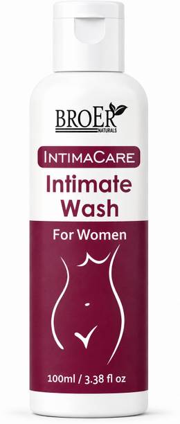 BROER Intimate Wash for Women Gentle Cleansing Feminine Hygiene Freshness Support Intimate Gel