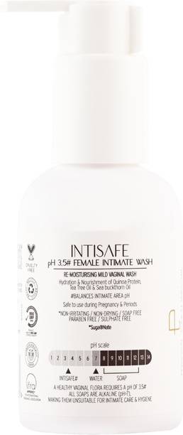 PERSONAL TOUCH SKINCARE Intisafe pH 3.5 Intimate Wash | Re-Moisturising Mild Vaginal Wash Intimate Wash