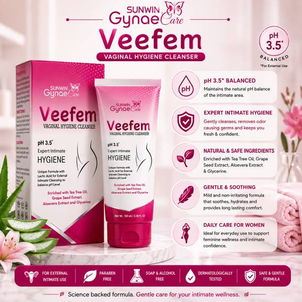 Sunwin Veefem Vaginal Hygien Clenser Intimate Wash