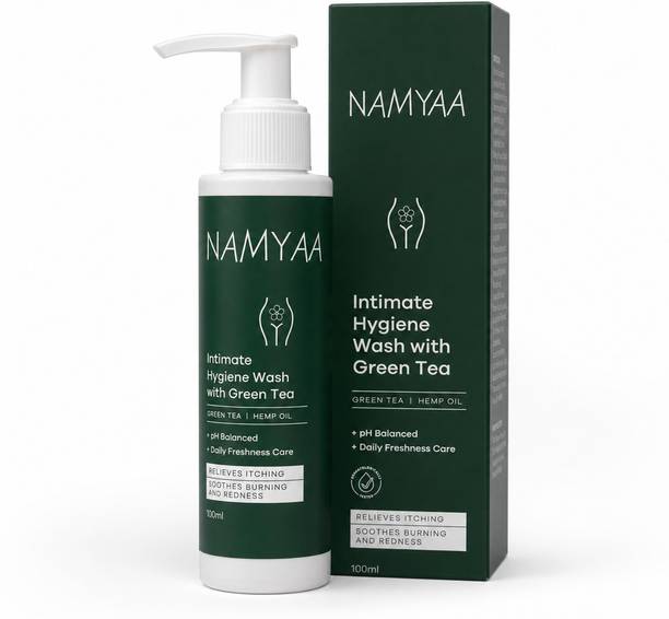 Namyaa Intimate Hygiene Wash with Green Tea | Eliminates Odors | Intimate Wash