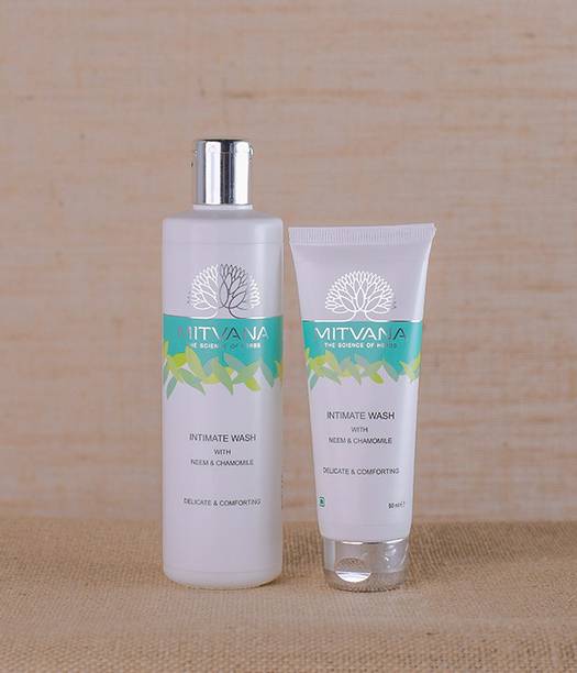Mitvana Intimate Wash 50ml with Neem & Chamomile Intimate Wash