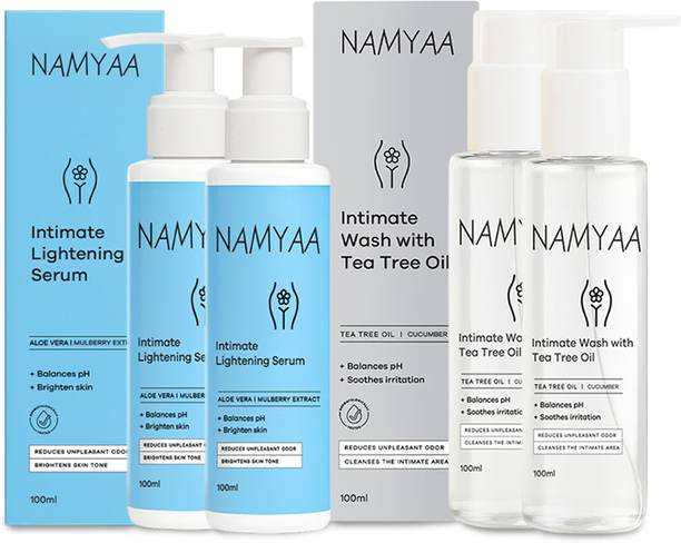 Namyaa Intimate care therapy(Intimate lightening serum+Intimate Wash-with tea tree oil) Intimate Wash