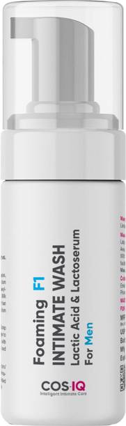 Cos-IQ Foaming F1 Intimate Wash for Men, Itching, Irritation, Dryness Genital Wash Intimate Foam