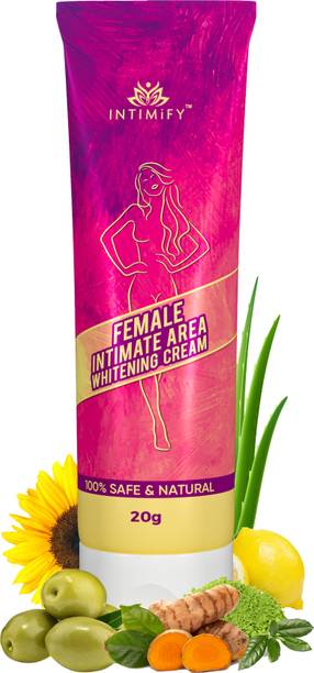 INTIMIFY Intimate Care Area Lightening Cream Intimate Whitening Vaginal Cream with Brightening & Hydration in Bikini Area, Vaginal Moisturizer Gel Wash for Women Washable, No Added Color, Sulphate Free, Paraben Free , No Mineral Oil,Inner Thighs & Hips Removes blackheads, Anti-wrinkle Intimate Cream Intimate Cream