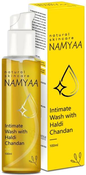 नामया Haldi Chandan Hygiene Wash | With Germ and Odour Protection | pH Balanced इंटिमेट वॉश