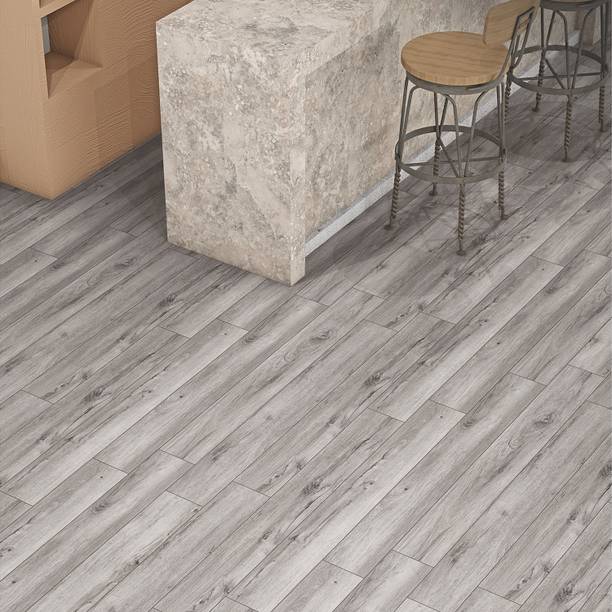 Plantex SPC Floor Tiles for office/Interlocking Flooring Tiles- 30 Square Feet/10 Tiles Engineerd Flooring