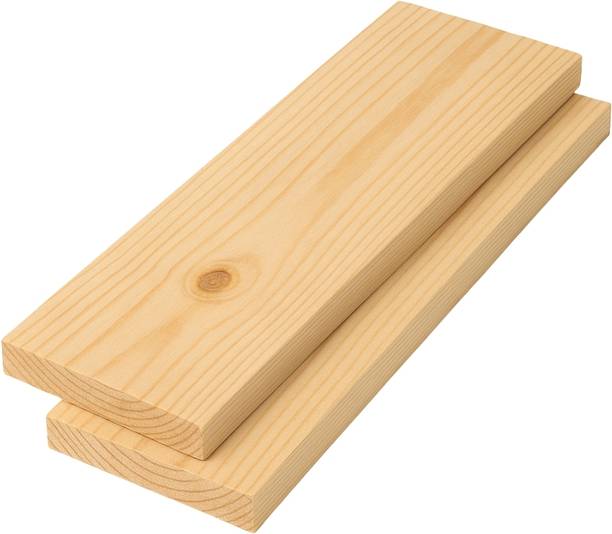 Timberz Wooden Planks for DIY | Pinewood Planks | For Crafting and Arts (Pack of 2) Wood Lumber