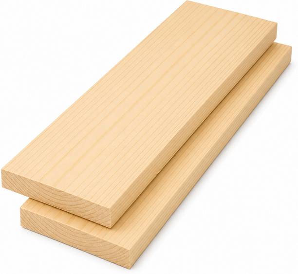 Mokodesk Pinewood Wooden Planks for DIY Projects 37x8.5x1.5 cm Wood Lumber