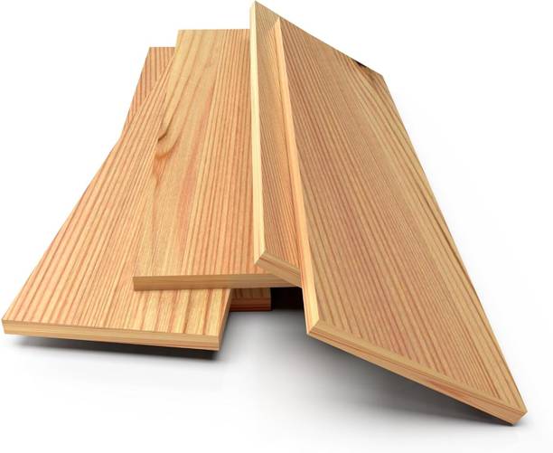 Timberz Wooden Planks for DIY | Pinewood Planks | For Crafting and Arts (Pack of 4) Wood Lumber