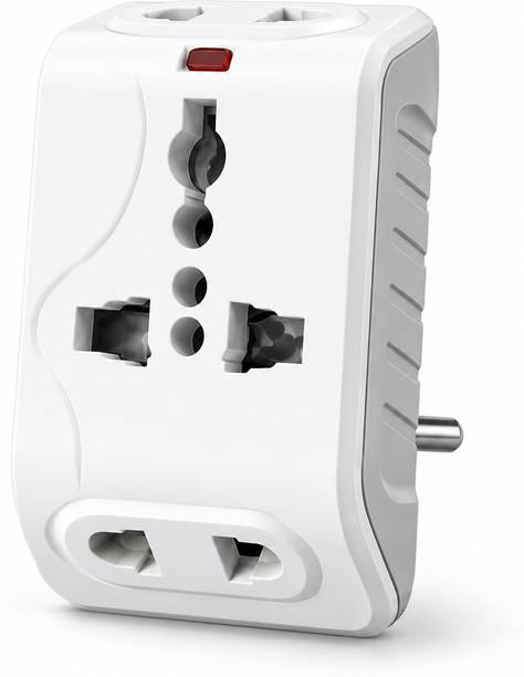 Gold Coast GEM Universal 6A 3 Pin Multi Plug Travel Adaptor with LED Indicator | 2173 Worldwide Adaptor