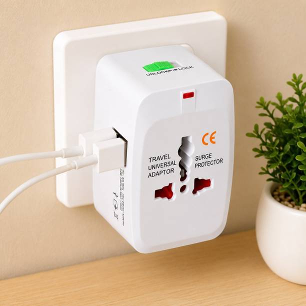 Homorra Universal Travel Adapter Dual USB Worldwide Adaptor