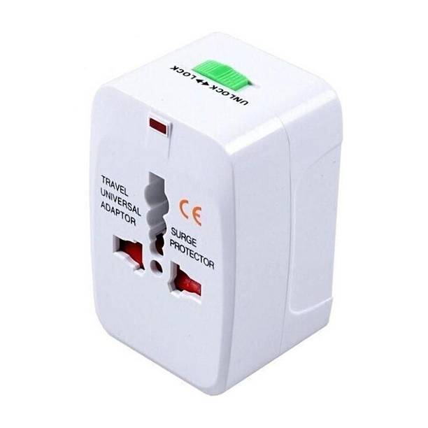 Mopslik Universal Travel Worldwide Adapter - No USB (Pack of 1) … Worldwide Adaptor