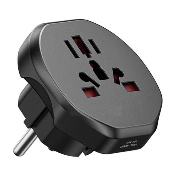ULTRABYTES JTP UNIVERSAL UK,EU,US,AU TRAVEL ADAPTER 8-hole design Multi-standard sockets Worldwide Adaptor