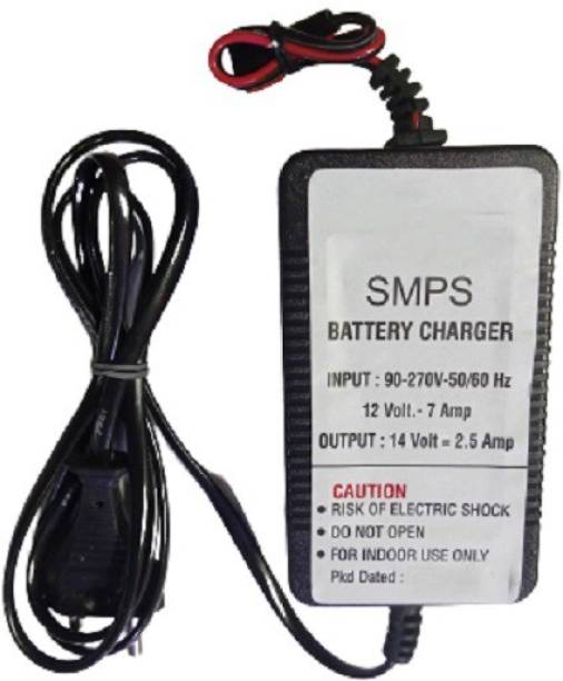22 TECH 12 volt 7 amp battery charger. power adapter output 14 volt 1 amp. for 12 volt Worldwide Adaptor