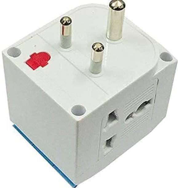 SPIRITUAL HOUSE 3 Way Plug Adapter Switch 3 Pin 3 Way Universal Conversion Plug Individual 3 5 A Three Pin Socket