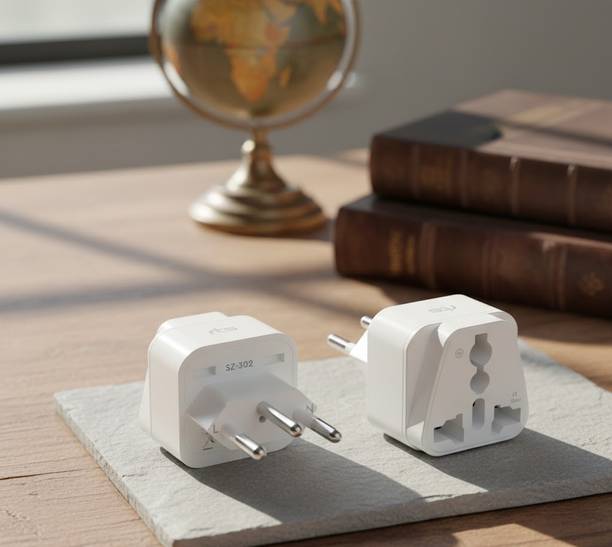 Jihaan 4 pack of (Type J - Switzerland, Rwanda, Liechtenstein) Plug Adapters Worldwide Adaptor