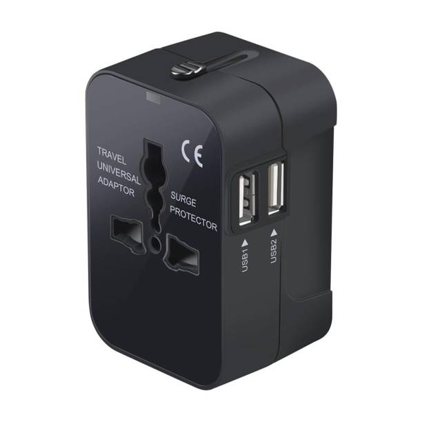 Jihaan Universal Travel Adapter, International All in One Worldwide Travel Adapter and Worldwide Adaptor