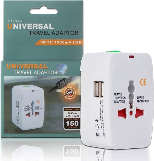 JBETERNIS 224+ Countries Supported Universal Travel Plug Adapter Compatible All Gadget Worldwide Adaptor