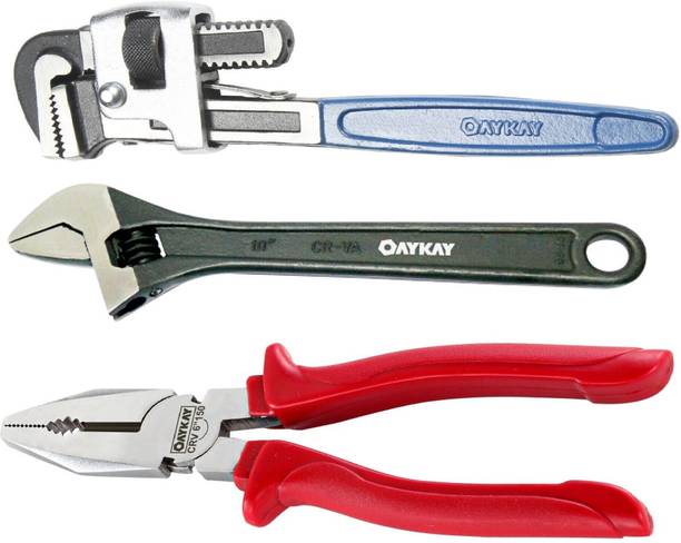 Oaykay 848 Hand Tool Kit Single Sided Pipe Wrench