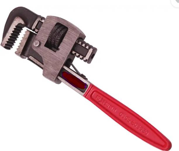 12inch/300mm Single Sided Pipe Wrench Universal 12 inch with 0-42mm Jaw Opening Capacity Pipe Wrench Spanner Hand Tool Single Sided Pipe Wrench