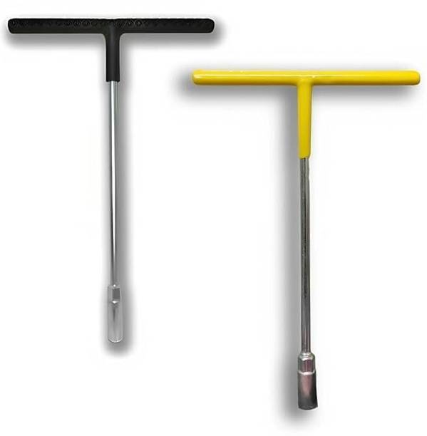 ज़ायोडिक T Spanner Socket Type Tool Kit Set DIY/Multipurpose use for Home and Office 10mm (10 MM) Colour may be vary सिंगल साइडेड T टाइप रिंच