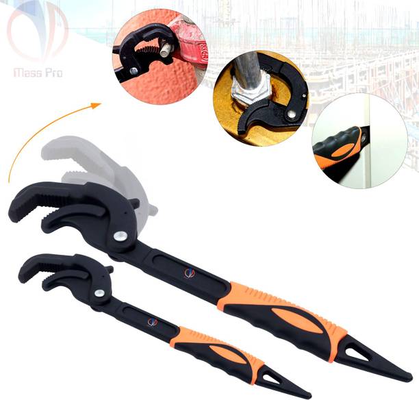 Mass Pro 1 Set Multi-function Magic Wrench Universal Adjustable Wrenches Single Sided Pipe Wrench