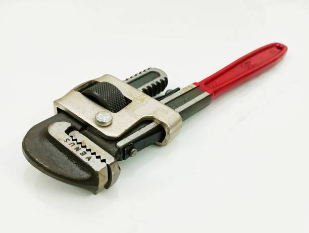 4MECH HEAVY DUTY ALL STEEL 12" With STEEL HOUSING Single Sided Pipe Wrench